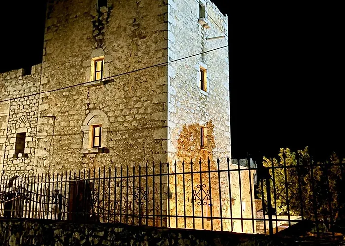 The Olive Tower In Mani * Ano Gardenitsa