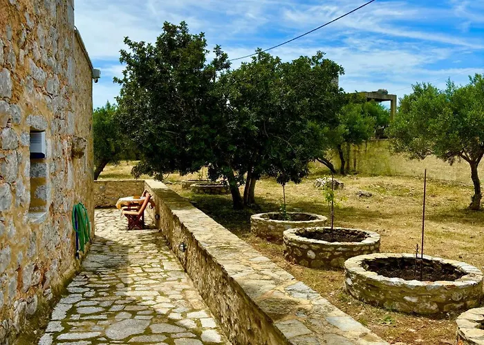 The Olive Tower In Mani